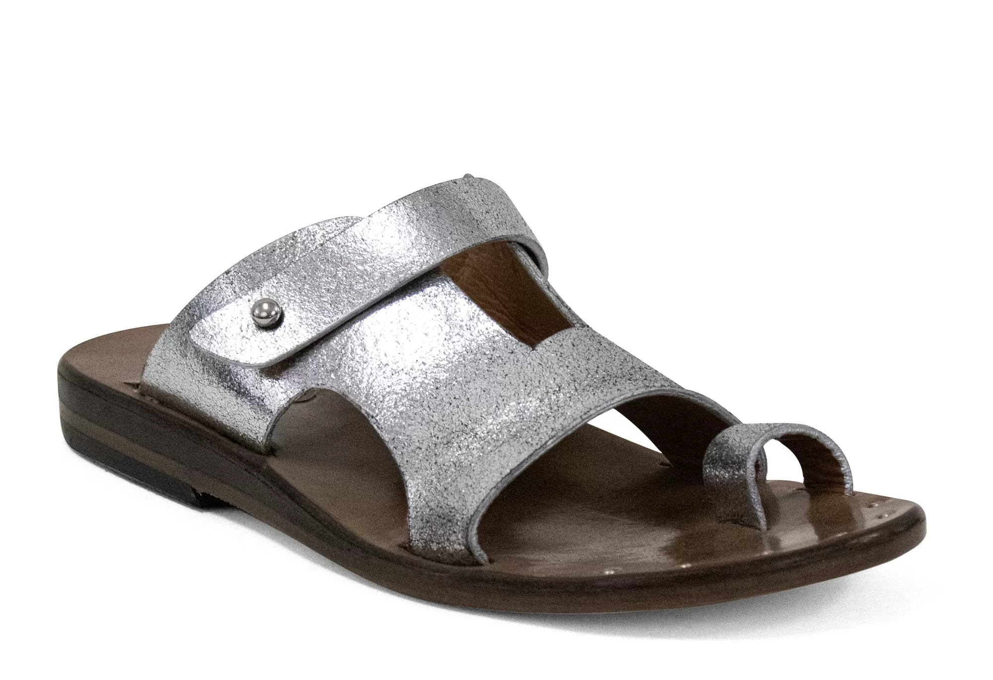 Calleen Cordero Bowie Sandal Silver Met w/ Nickel Art Store