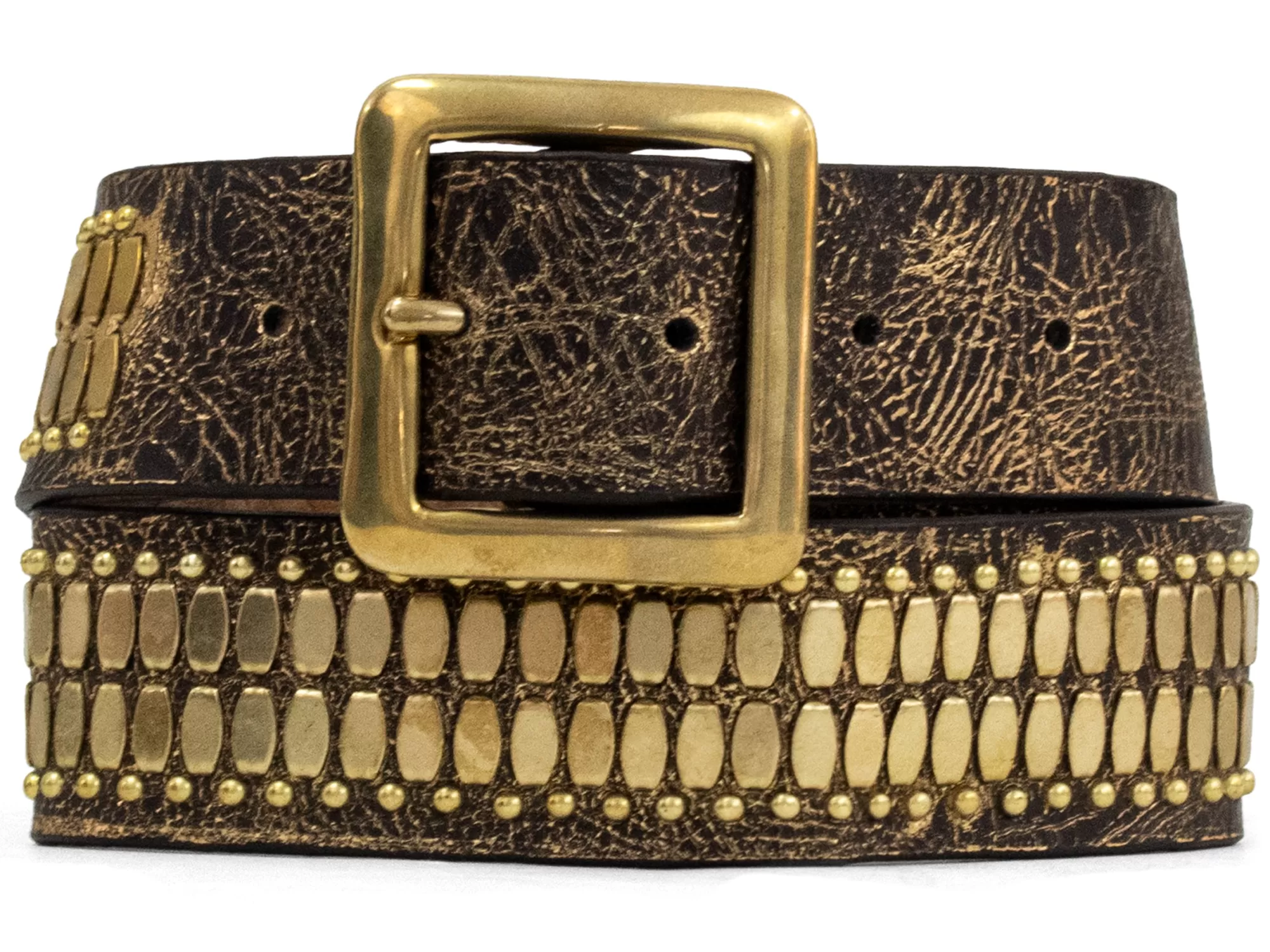 Calleen Cordero Concha 1.5" Belt Cheap