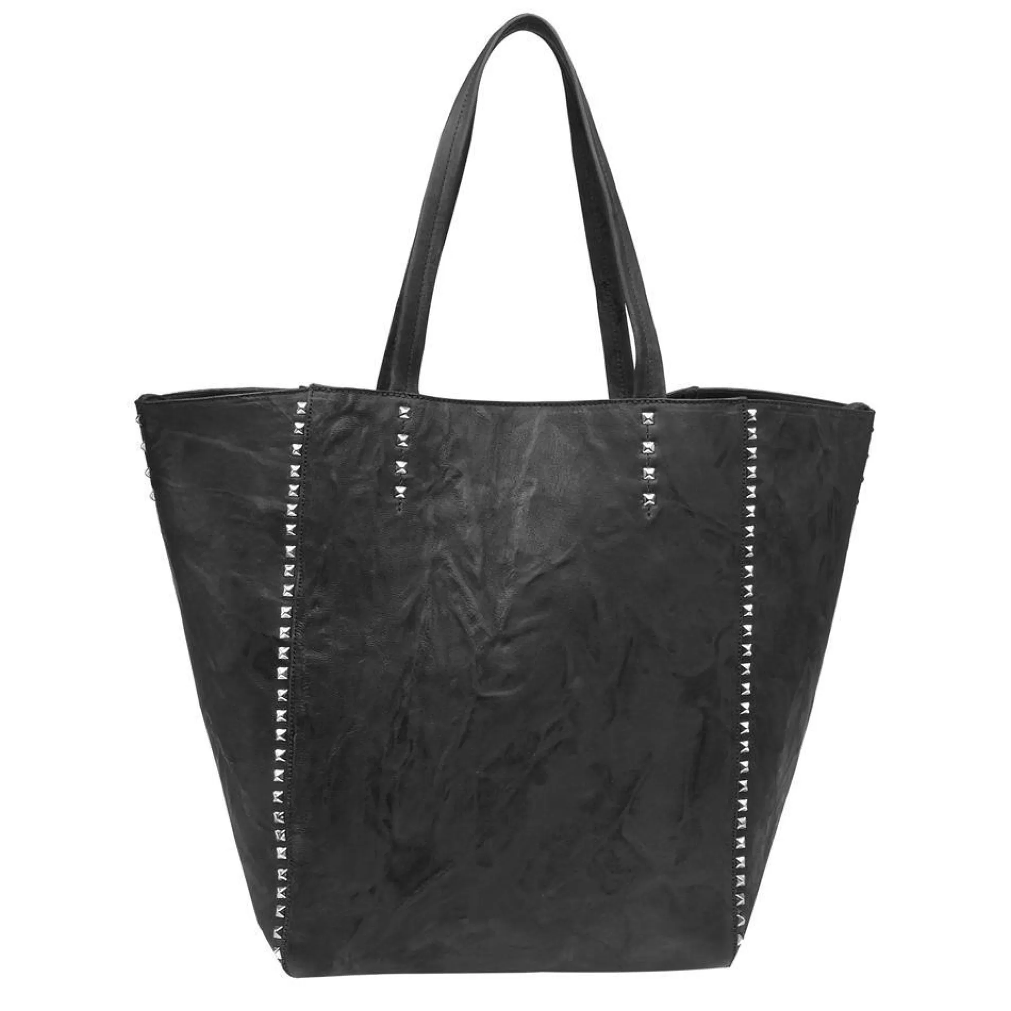 Calleen Cordero Dannie P Tote Black Montana w/ Nickel Art Sale