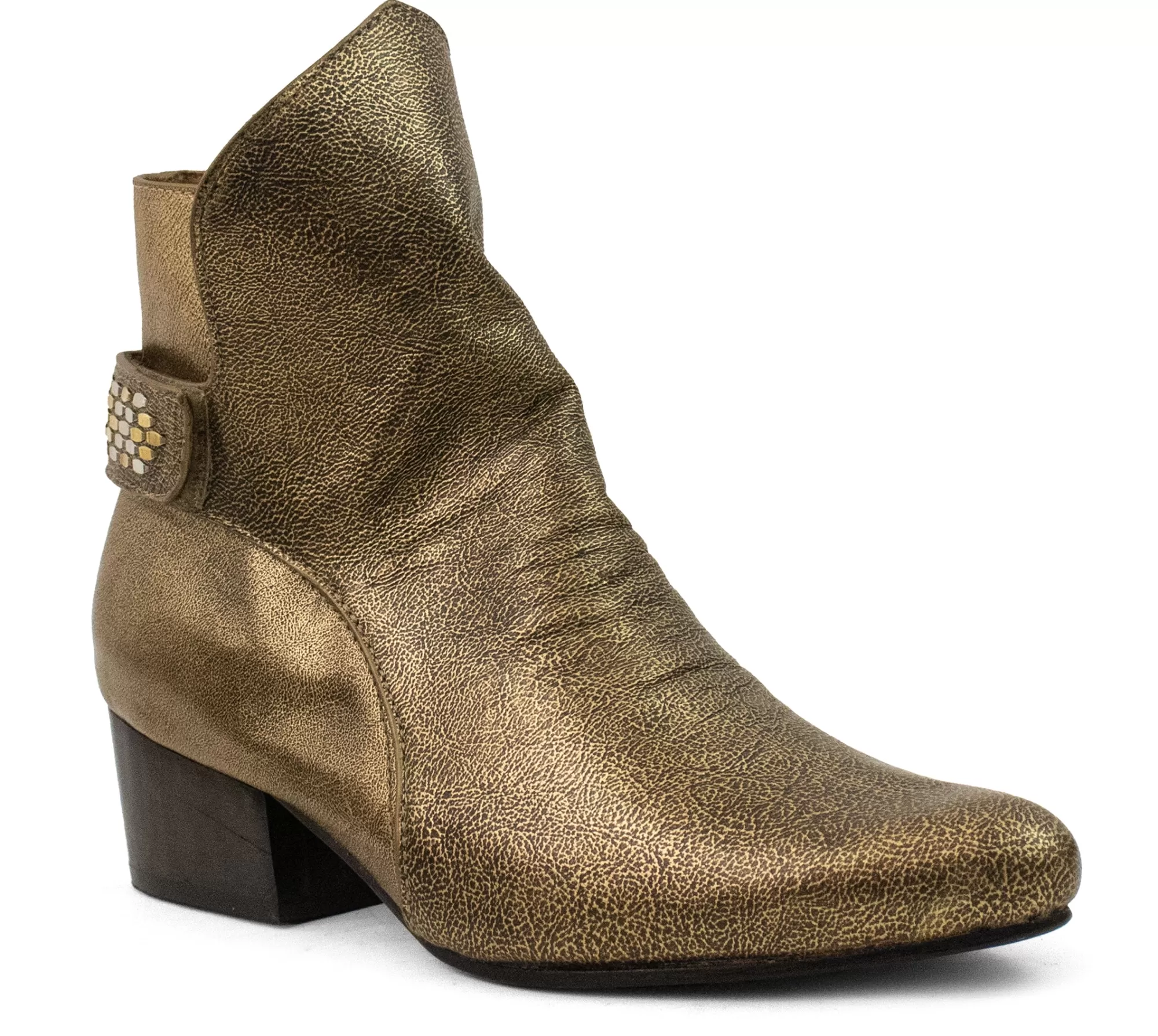 Calleen Cordero Edun Boot Light Neo Gold w/ Brass & Nickel Art Cheap