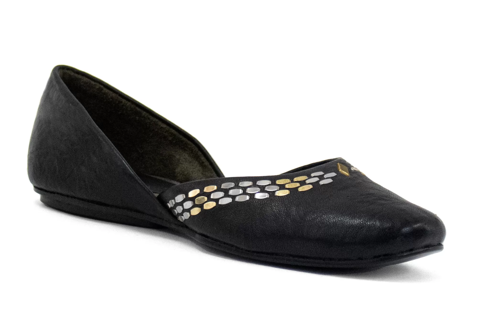 Calleen Cordero Grace Flat Black Blemont w/ Brass & Nickel Clearance