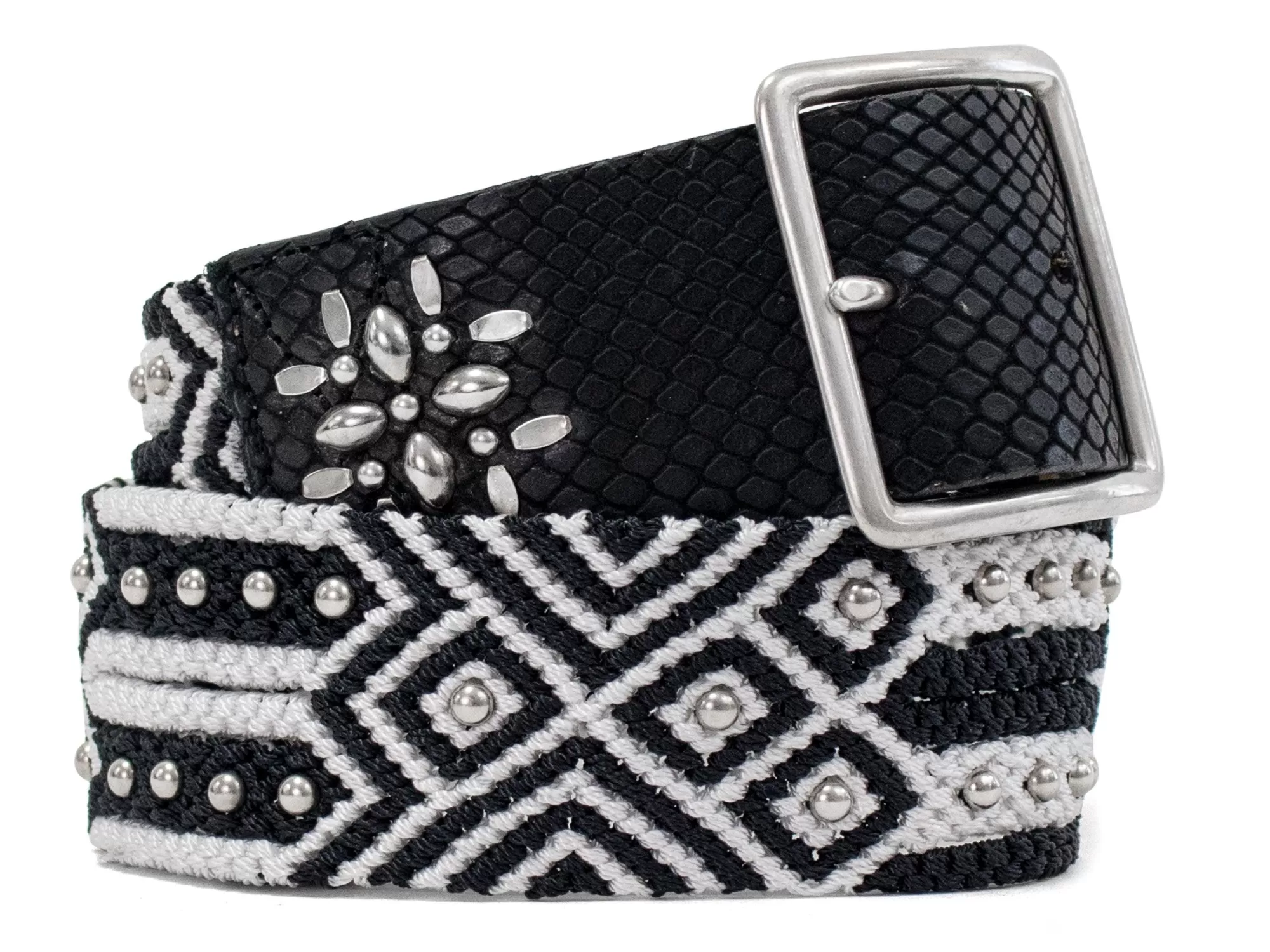 Calleen Cordero Jorga 1.75" Woven Belt Best