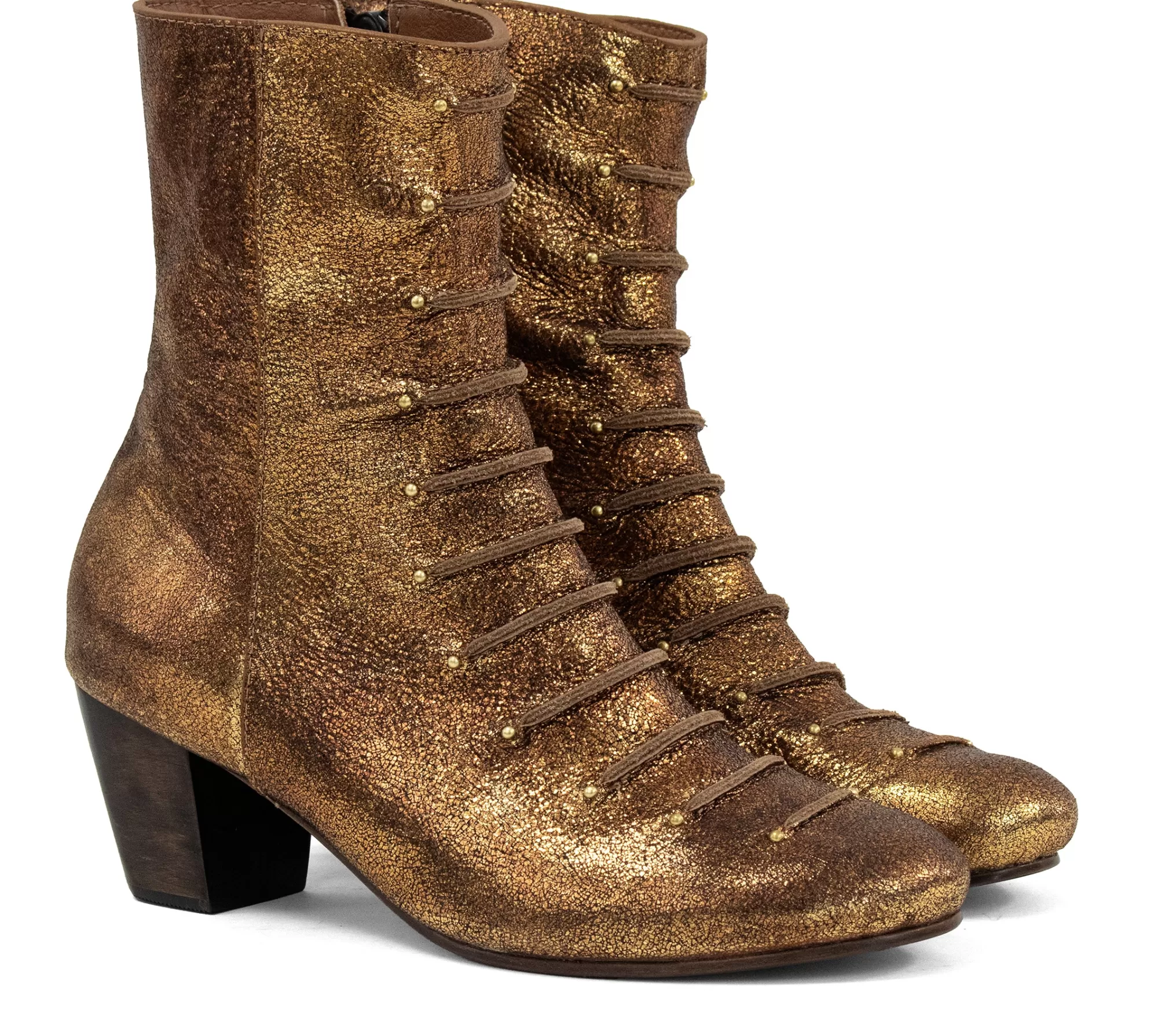 Calleen Cordero Sloan Boot Otago Tobaco w/ Brass Art Outlet